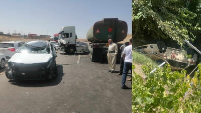 لەماوەی دوو کاتژمێردا دوو رووداوی هاتوچۆ لە سۆران روویاندا