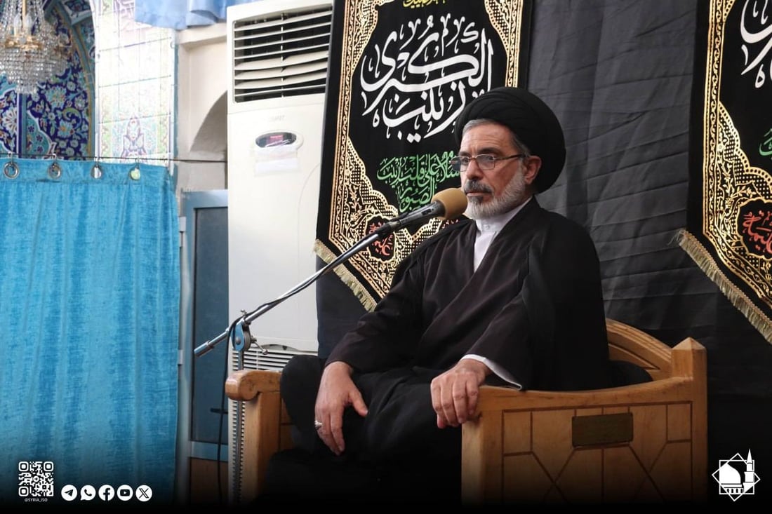 دمشق تنفي منع المجالس الحسينية في السيدة زينب وهذه صور من إحياء الليلة الأولى