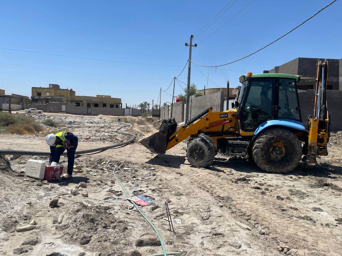 الصين وروسيا تمدان أنابيب الماء من السوّاد حتى الخليفة والسليم شمال البصرة