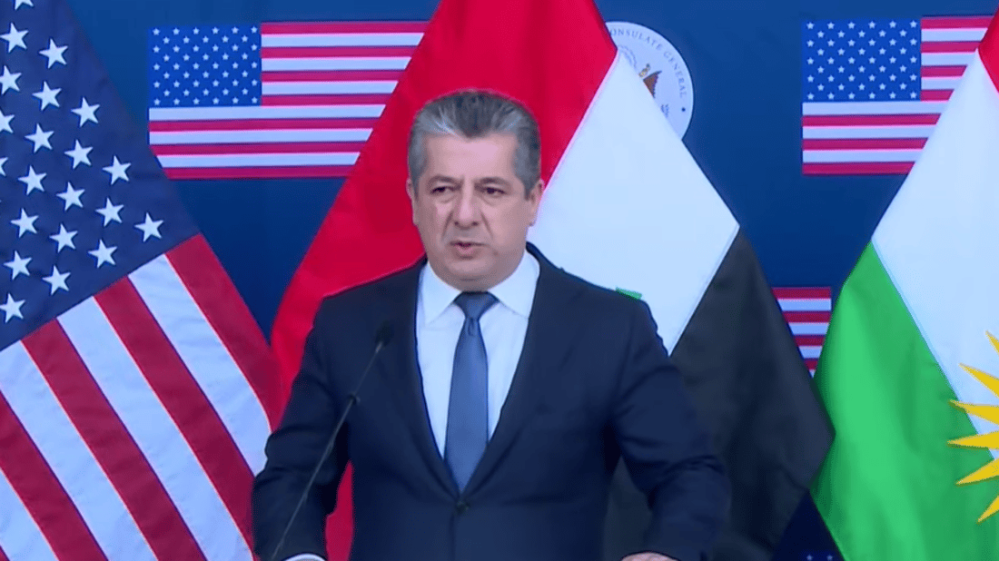 مسرور بارزاني: أميركا تقف معنا في أصعب الظروف وندعم سياسات رئيسها ترامب