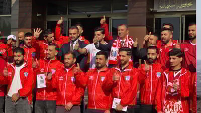 پارێزگاری سلێمانی پێشوازی لە هاندەرانی یانەی زاخۆ کرد