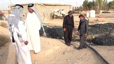 نەجەف؛ لە شوێنی گۆڕێکی بەکۆمەڵی ئەنفال مزگەوت دروستدەکرێت