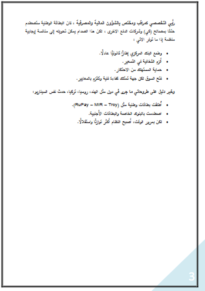 خبير عراقي يتنبأ بـ “حرب بطاقات” بعد خطة المركزي ويقترح 4 حلول