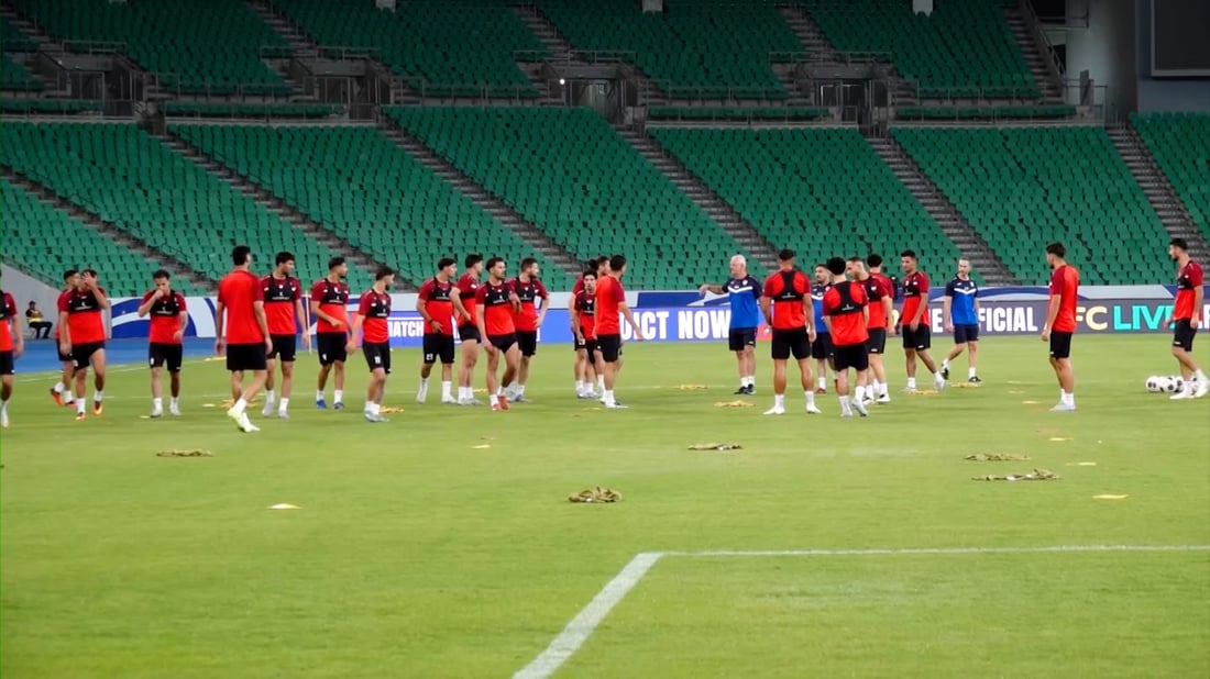 الحمادي وميمي في المقدمة.. تشكيلة الأسود لمواجهة الإمارات