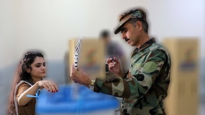 زیاتر له‌ 270 هه‌زار پێشمه‌رگه‌ و كارمه‌ندانى وه‌زاره‌تى ناوخۆى هه‌رێم ده‌نگده‌ده‌ن