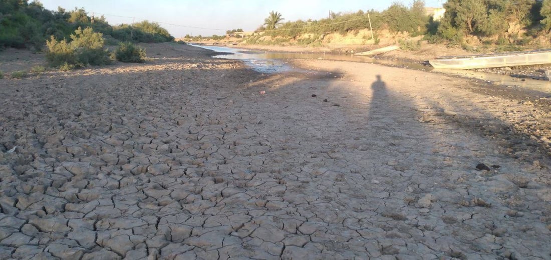 ميسان: “مشاحيف” بلا ماء في نهر “أم الطوس” وعوائل “بني هاشم” ستهاجر (صور)