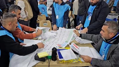 Iraq’s election turnout tops 55% as more than 12 million cast ballots, IHEC says
