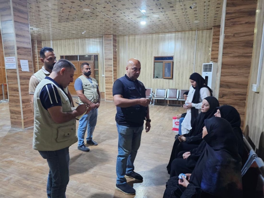 صور: العراق يستقبل 144 لبنانياً عبر منفذ القائم مع سوريا