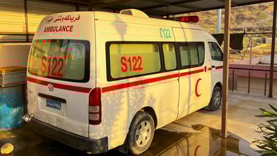 ته‌ندروستى ناحیه‌ى هێرۆ ئه‌مبوڵانسی هه‌یه‌ شۆفێرى نيه‌