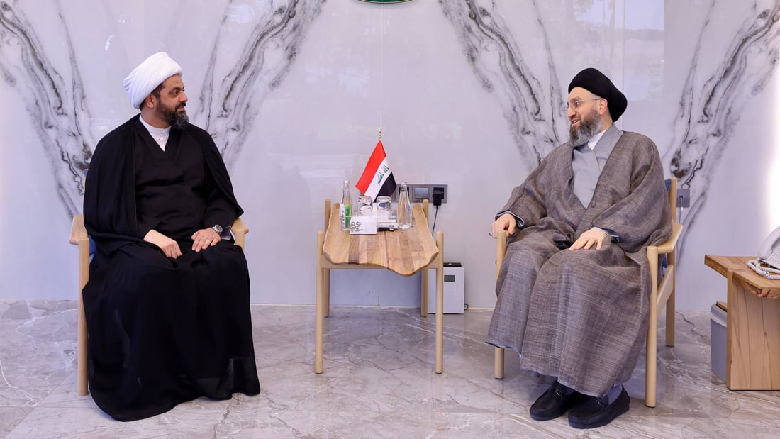 الحكيم للخزعلي: الحكومة المقبلة يجب أن تتسم بالقوة والكفاءة