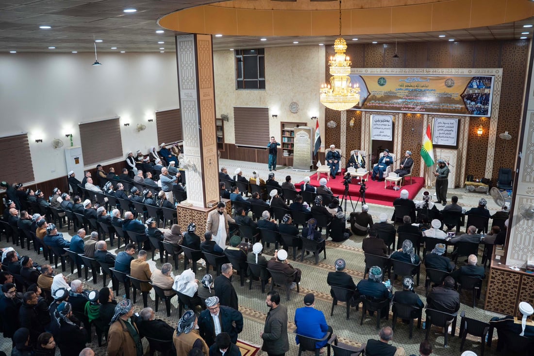 شێخ عەبدولقادری گەیلانی شەوی رابردوو لە هەولێر بوو