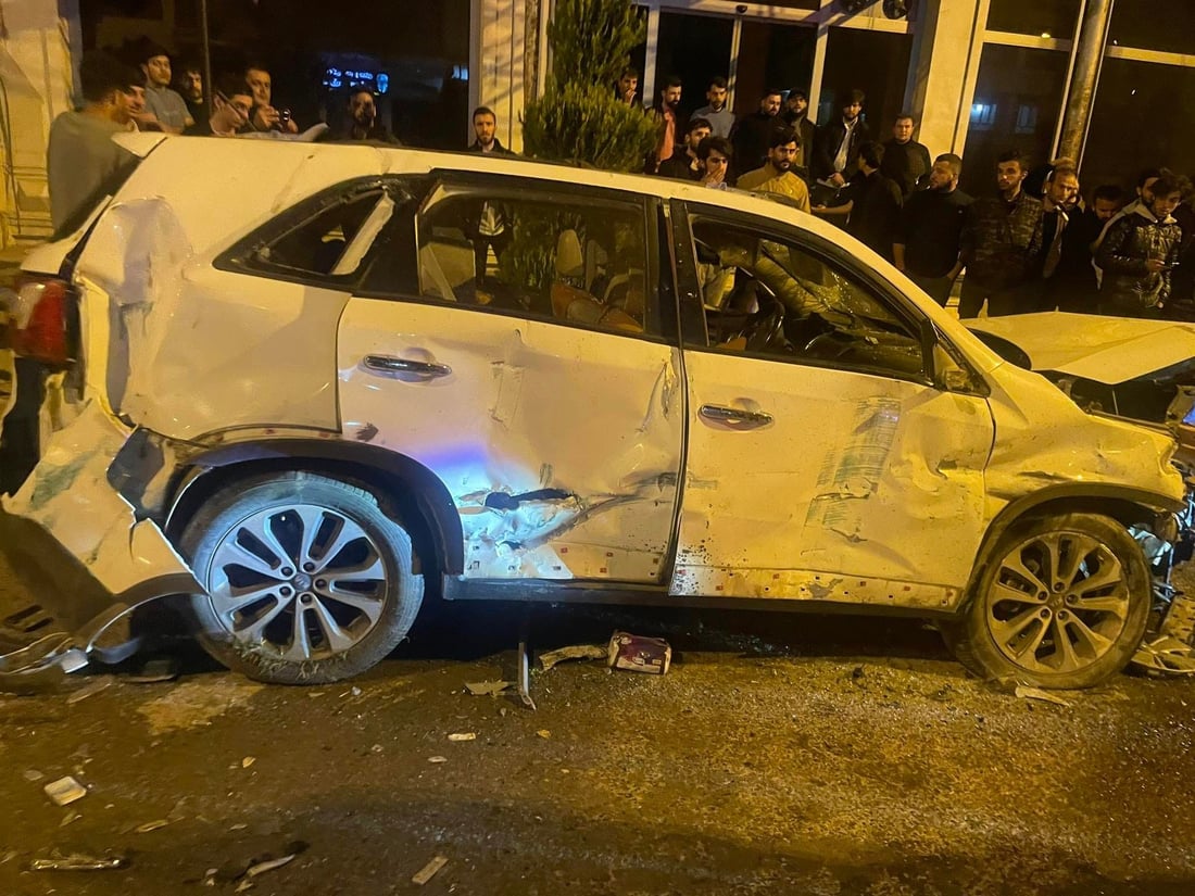 رووداوێکى هاتووچۆ 10 بریندارى لێکەوتەوە