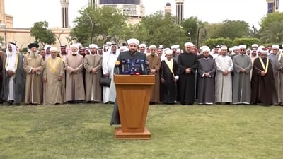 أئمة وخطباء بغداد اجتمعوا لدعم الخنجر: التسجيل مفبرك ونثق بالقضاء لفضح التخرصات