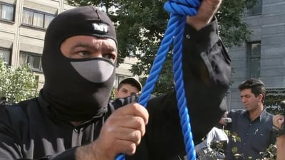 دوو بەندکراو لە سێدارە دران