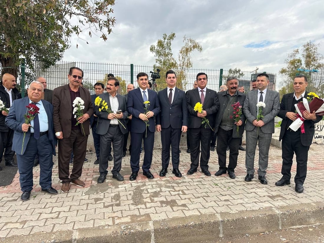 چەپکە گوڵی وەفاداری بۆ یادی 35 ساڵەی شەهیدبوونی “خدر لۆبیافرۆش” دانرا