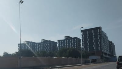 Exclusive residential complexes under construction in Baghdad’s green zone