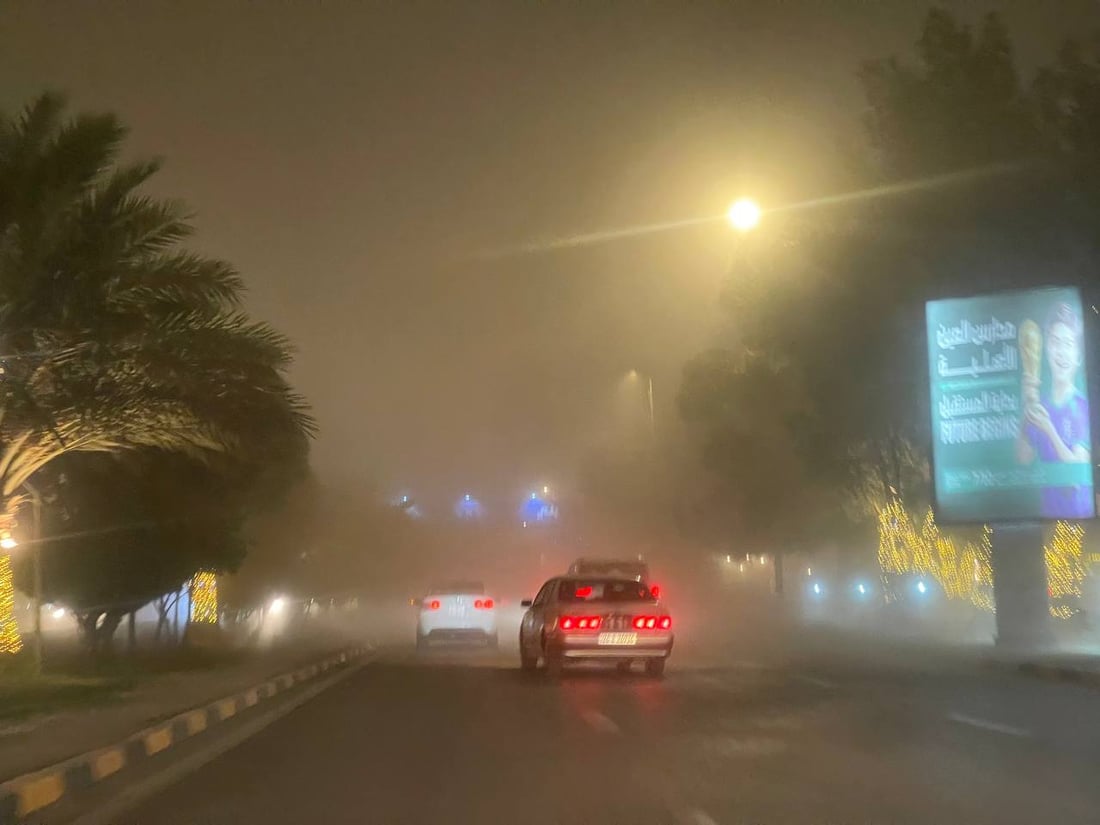 فيديو: عاصفة ترابية تجتاح مدينة النجف