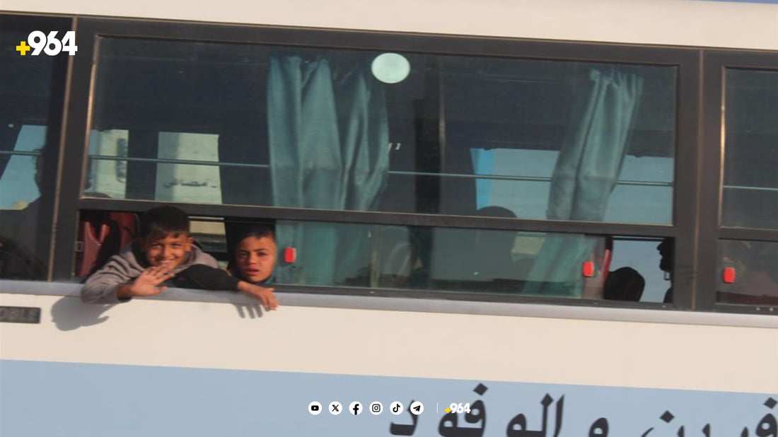 لە هۆڵەوە بۆ جەدعە.. 199 خێزانی دیکەی چەکدارانی داعش دەگوازرێنەوە