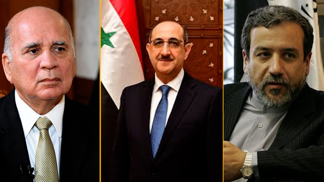 وزير الخارجية السوري يصل بغداد استعداداً لاجتماع ثلاثي مع فؤاد حسين وعراقجي