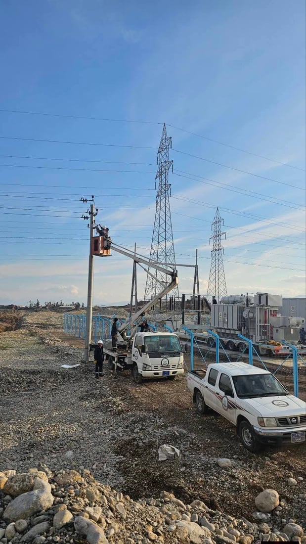 وێستگەیەکی گرنگی کارەبا لە حاجیاوا دەخرێتەکار