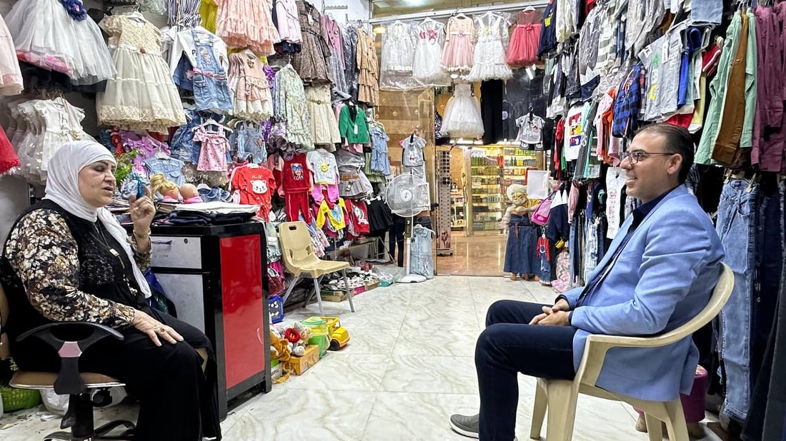 نساء الكوت لا يتحرجن من أم علاء.. صاحبة متجر “جونيور” تحلم بالتعيين رغم الـ 50