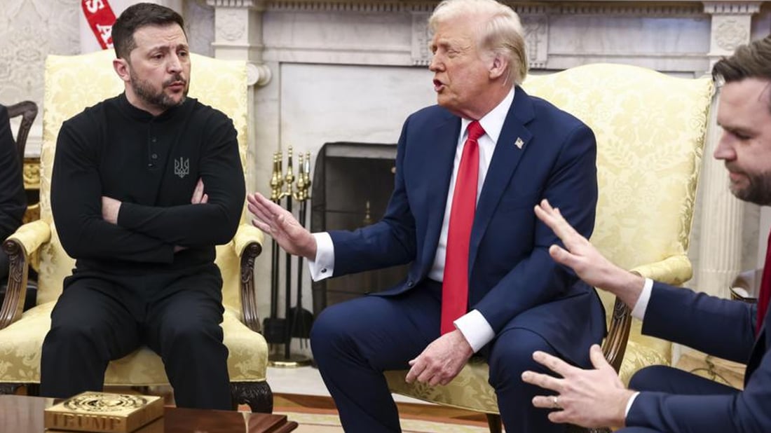 مۆسکۆ گەشتەکەى زێلێنسکى بۆ واشنتۆن بە شکستخواردوو ناو دەبات