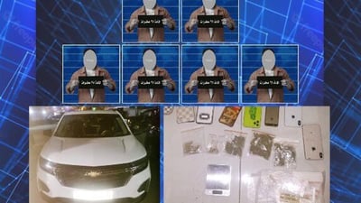 Iraqi authorities arrest six in Baghdad drug trafficking operation