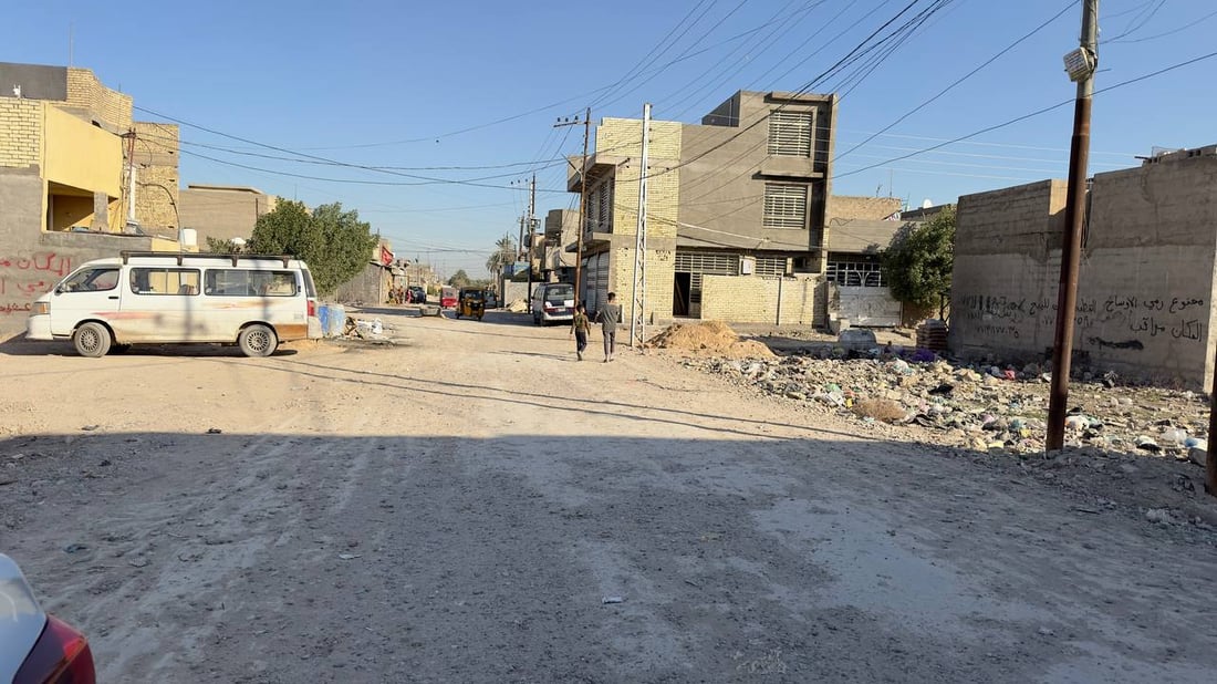 صور من حي الجواهري في الزعفرانية.. منطقة خارج تغطية الخدمات والمرشحون اختفوا