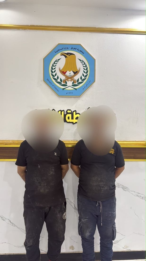شرطة الرصافة تعتقل شخصين وتضبط معمل طرشي مخالفاً للضوابط الصحية