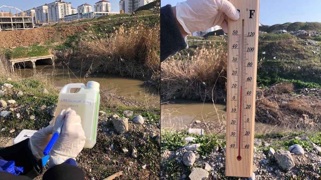 تەندروستی سلێمانی یەکەم نمونەی ئاوەڕۆی لە ساڵی تازەدا هەڵگرت