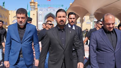 صور: الزيدي يشارك في تشييع جثمان المرجع إسحاق الفياض بمدينة الكاظمية