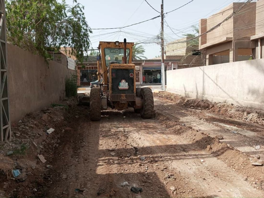 الشوملي لم تعد كما كانت.. 964 توثق جانباً من تنفيذ خطة إعمار المدينة البابلية