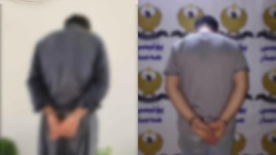 دوو تۆمەتبار دەستگیرکران