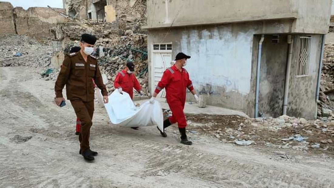 العثور على 160 جثمانا لنساء من الموصل خلال حملات الإعمار العام الحالي
