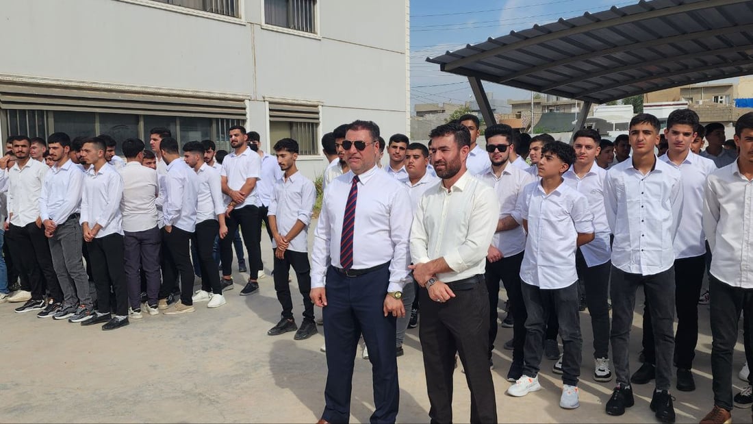 زەنگی دەستپێکردنی ساڵی نوێی خوێندن لە کەرکوک لێدرا