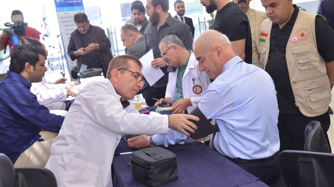 بانکی خوێنی هەولێر مەرجی نوێی بەخشینی خوێن بڵاودەکاتەوە