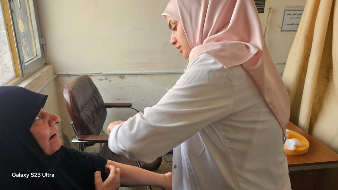 كربلاء تبدأ لقاح الحجاج المشمولين بأداء الفريضة هذا العام