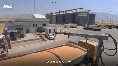 جوتیارانی دەڤەری شارەزوور پارەی گەنمەکانیان وەردەگرن