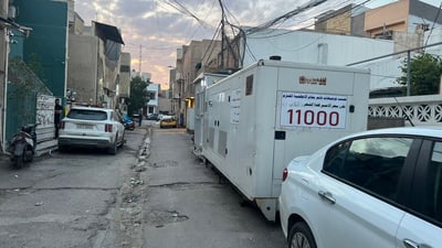 Baghdad residents frustrated by power outages reinstall private generators
