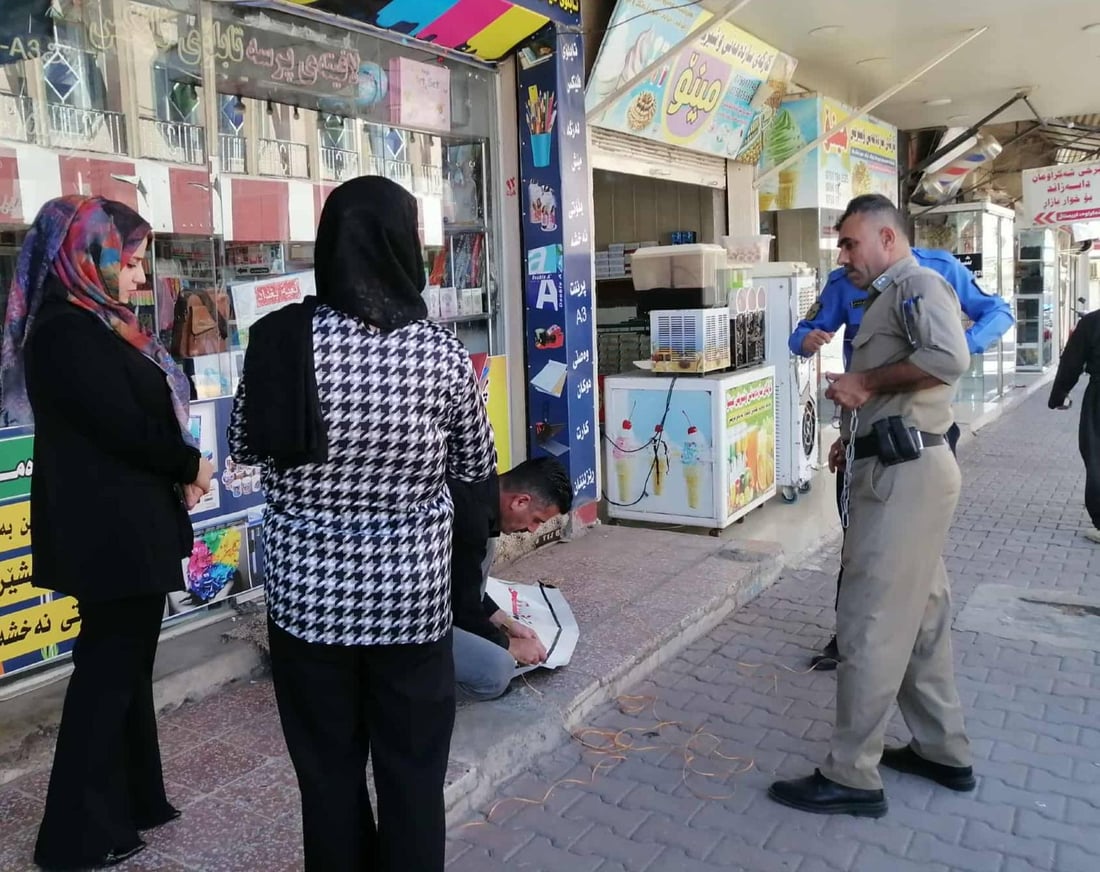 لە هەڵەبجە سێ دوکانی پەڕاوگە بە قفڵ و زنجێرێکی ئەستوور داخران