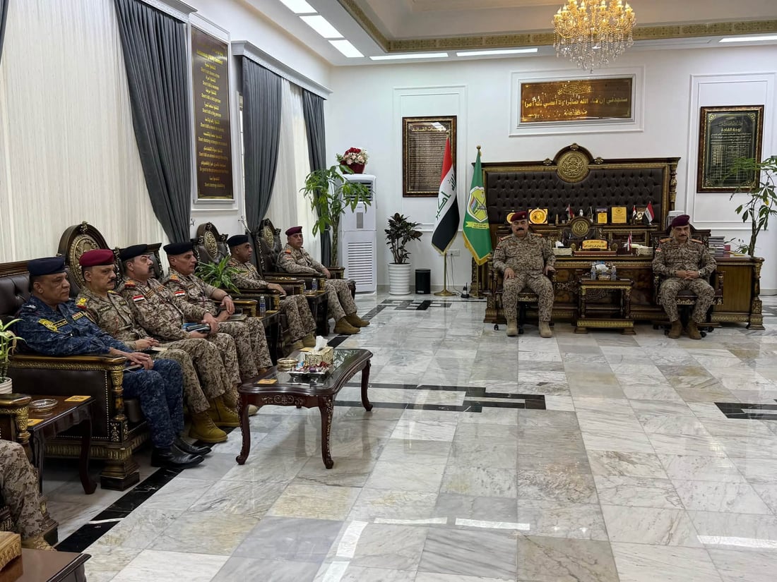 بەم بەیانییە سەرۆک ئەرکانی سوپای عێراق گەیشتە کەرکوک