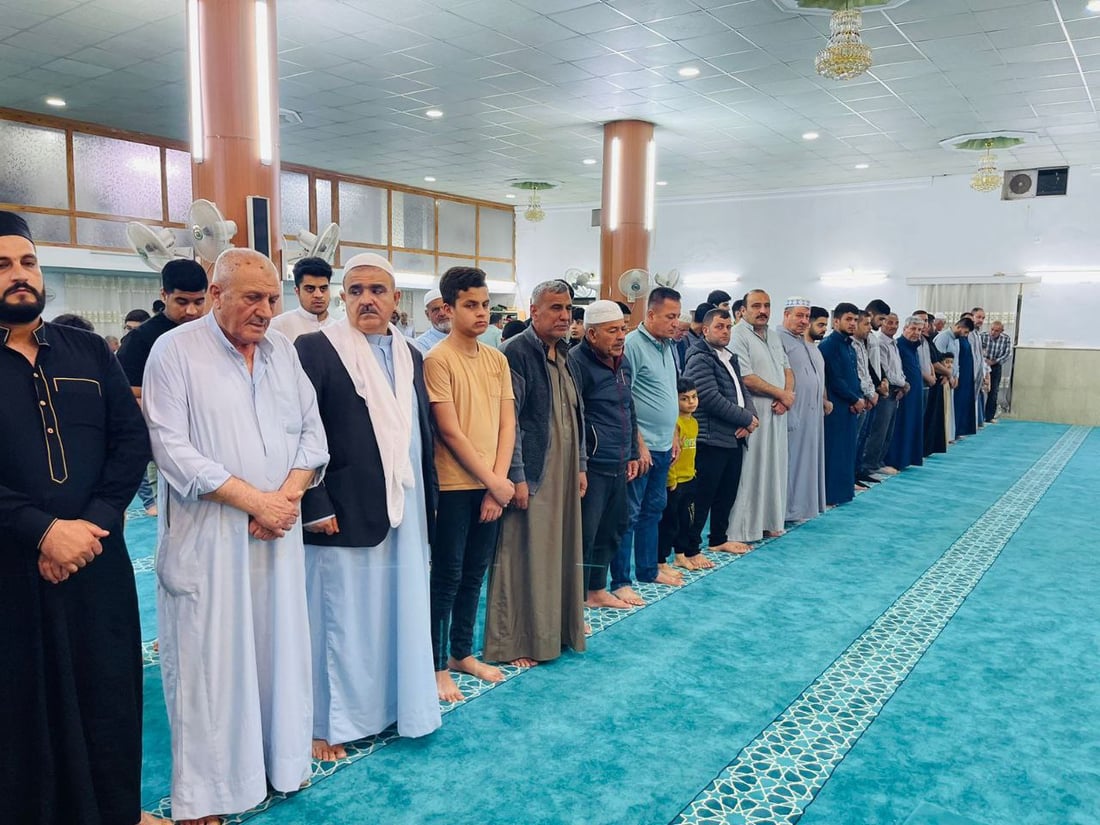 شاهد ليلة القدر في كركوك.. “تراويح وتسابيح” وأطباق متنوعة في جامع ابن الوليد
