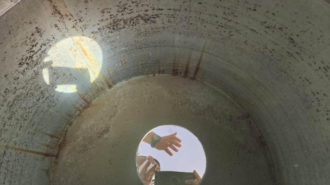 “زۆربه‌ى تانكى دوكانه‌كانى هه‌ڵه‌بجه‌ كۆن و ژه‌نگاوین”