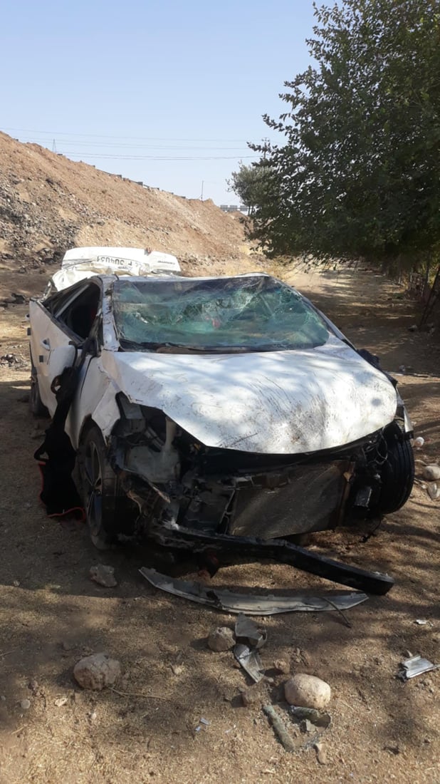 بە رووداوی هاتوچۆ دوو کەس گیانیان لەدەستدا و چواری دیکە بریندارن