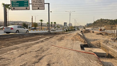 بەشێكی شەقامی بازنەیی مەلیك مەحمود داخرا