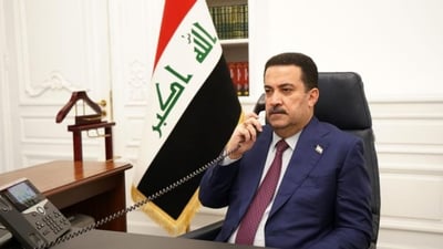 Iraq’s PM discusses future ties, regional conflicts with UN chief