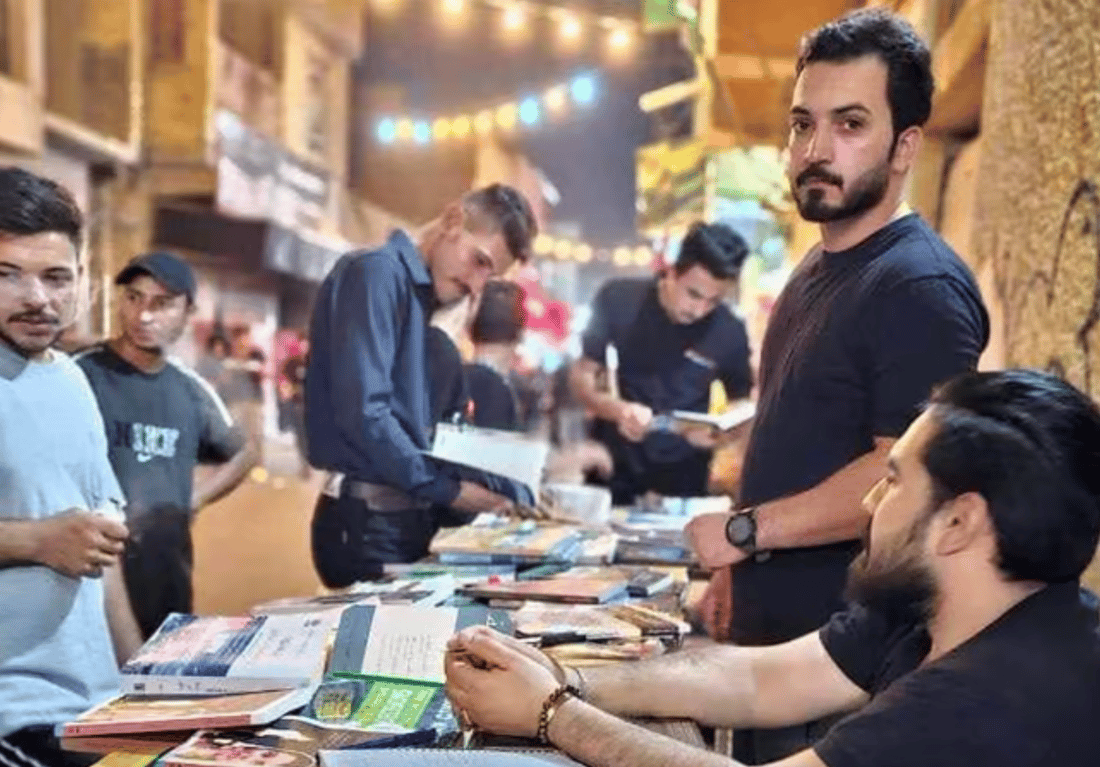 Youth-led book exhibition draws interest in Kut