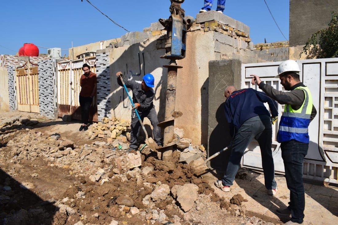 صور: 4 قرى جديدة تدخل في خريطة الجهد الخدمي بميسان 