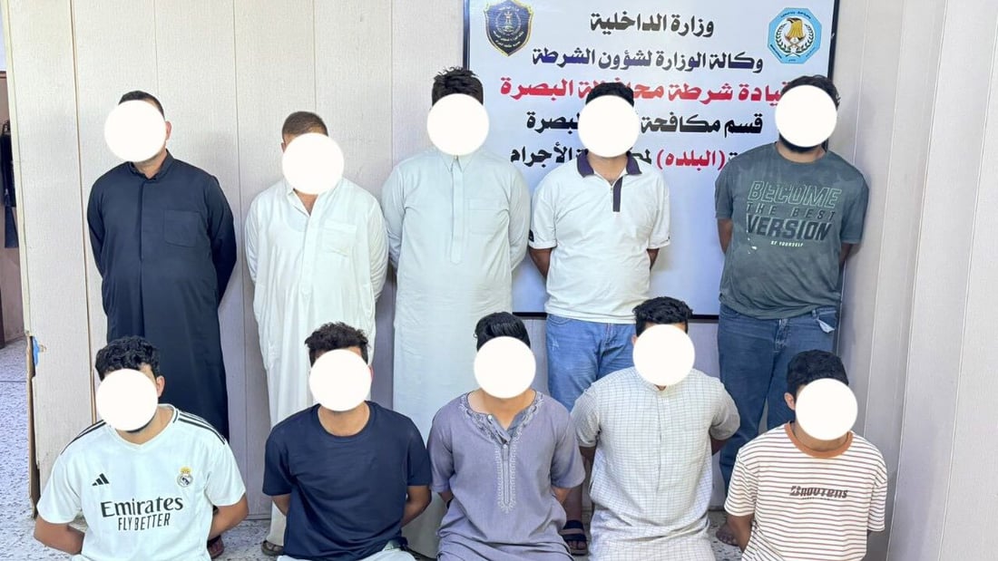 شرطة البصرة تعتقل 10 متورطين بنزاع التميمية المسلح