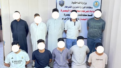 شرطة البصرة تعتقل 10 متورطين بنزاع التميمية المسلح